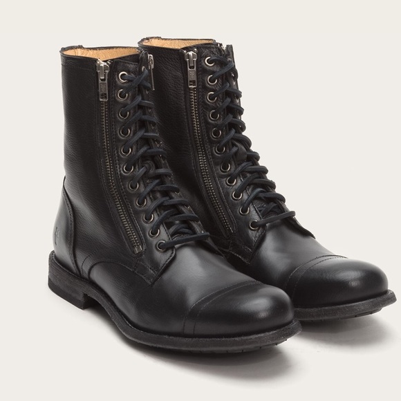 frye tyler double zip mens